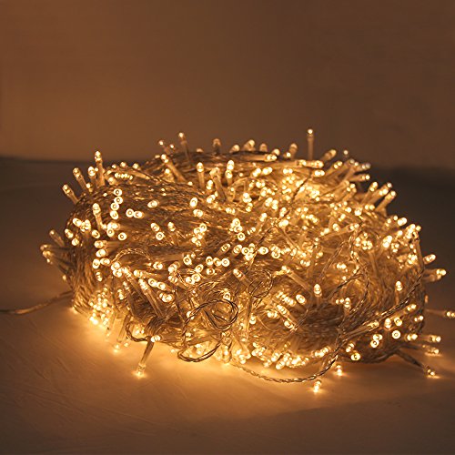 Preisvergleich Produktbild Grafner® XXL- LED-Lichterkette 50 Meter 500 LED warmweiss Kette Weihnachten