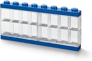 Room Copenhagen Lego Minifigura Display Case 16, Azul, Talla Única