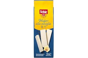 SCHÄR Schar Wafers alla Vaniglia Biscotti Senza Glutine Vegetariani, 125g
