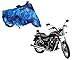 Auto Pearl Premium Quality - 100% Water Proof Ocean Blue Bike Body Cover With Mirror Pockets, Buckle Belt, Carry Bag For - Royal Enfield Thunderbird 350 RS.1199.00