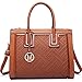 Produktbild Miss Lulu Henkeltasche Schultertasche Handtasche Elegant Aktentasche Arbeit Shopping Urlaub (Braun)