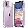 TheGiftKart Crystal Clear Back Cover Case for iPhone 11 | 360 Degree Protection | Shock Proof Design | Transparent Back Cover Case for iPhone 11 (Transparent Bumper)