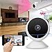 Produktbild Wireless Überwachungskamera, 1080P IP Kamera Full HD Innen Sicherheit Kamera mit IR Nachtsicht/Zwei Wege Audio, geeignet für Google Home/Alexa(EU)