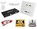 Produktbild 4 K HDBaseT DisplayPort HDMI VGA-Extender Kit UltraHD 230 FT 70 m Transmitter Empfänger IR-RS232 CAT5e CAT6 HDCP2.2 Crestron ST control4 Savant Home Automatisierung 4 K2 K