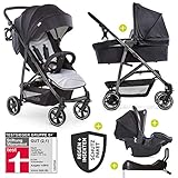 kinderwagen hauck test INKL. TESTSIEGER - Die enthaltene Babyschale Comfort Fix wurde in Verbindung mit der Isofix Basis durch die Stiftung Warentest zum Testsieger in der Gruppe 0+ gekürt. (Zeitschrift Test Ausgabe 11/2018)