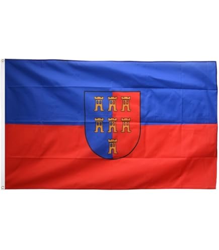 U24 Flagge Lenzkirch 60x90cm - Premium Polyester Bootsflagge Wasserfest