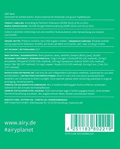 AIRY base – Das Mineralsubstrat für Luftreiniger AIRY box & pot - 7