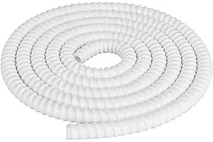 CPROSP Tuyau Condensat Clim Ø16mm (3m) en PVC, Tuyau de Condensat Climatiseur Clim, Résistant aux UV, pour Climatiseurs, Ajustable, Flexible