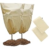 Toulifly Winterschutz für Pflanzen,Frostschutz Pflanzen Winter,Frostschutz Schutzhaube,Verdicken Sie Das Upgrade,Reißfest,Wie