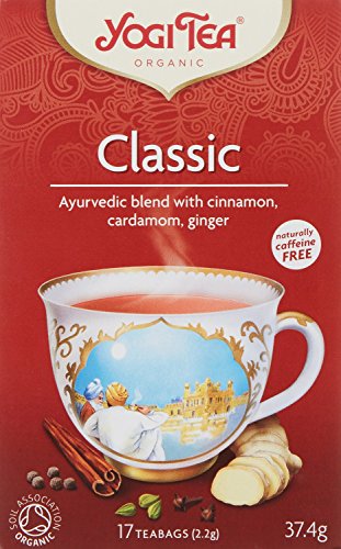 Yogi Tea Classic Tea 17 Teabags (Pack of 6, Total 102 Teabags)
