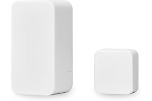 Nuki Door Sensor (2025) med dörrstatus och aviseringar (öppen, stängd) – fjärrstyrning och Bluetooth-anslutning via app, enkel installation utan borrning, fungerar med Nuki Smart Lock
