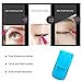 3 Set Stainless Steel Eyebrow Grooming Tweezers, Slant,Straight,Pointed Tip,Professional Precision Tweezer Beauty Tools for Eyebrow Makeup Plucking/Shaping, Facial/Ingrown Hair & Splinter Removal,Pink
