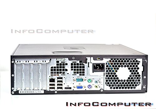 Computer HP 8000 Elite SFF E8400 3,0 GHz 4 GB 250hdd DVD Echtheitszertifikat Windows 10 Pro ist - 2