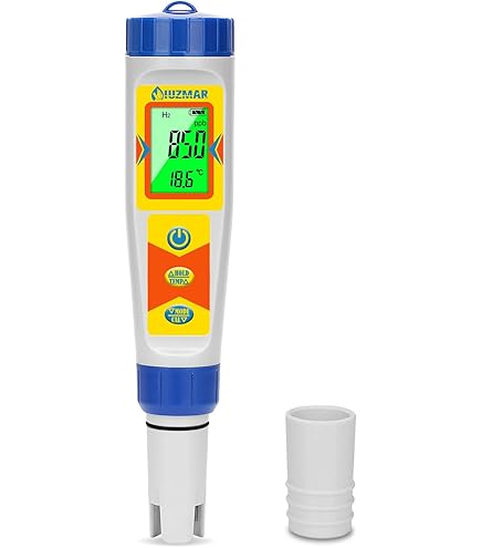 Misuratore Di Idrogeno Digitale, Ad Alta Precisione, A Penna, H2, Tester Di Qualità Dell'acqua Con ATC, Tester LCD PH TDS Salt PPM, Per Acqua Potabile, Idroponica, Acquari, Piscina