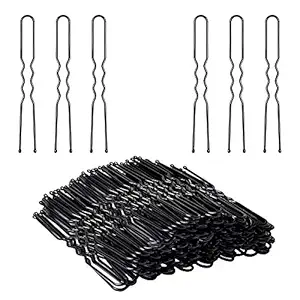 U Shaped Hair Pins, IKOCO 80pcs of Bun Hair Pins for Women Girls with Storage Box(2.4 Inch)