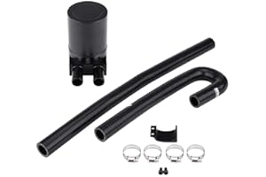 KSTE Ölbehälter Entlüfter Kit, Ölbehälter fangen Entlüfter-Behälter-Kit for N54 335i 135i E90 E92 E82 2006-2010