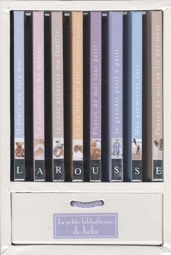 Download La petite bibliothèque de bébé : Coffret en 8 volumes : Il était une fois moi ; Le journal de ma maman ; Je vous présente ma famille ; Ce qu'ils ont fois ; Photos de moi au fil des mois Download La petite bibliothèque de bébé : Coffret en 8 volumes : Il était une fois moi ; Le journal de ma maman ; Je vous présente ma famille ; Ce qu'ils ont fois ; Photos de moi au fil des mois