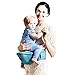 Bebamour Baby Hipseat Baby Carrier Backpack 9 in 1 Carry Ways (Lake Blue)