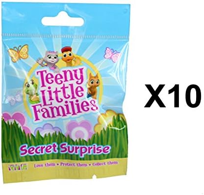 Teeny Little Families Secret Surprise X 10 Blind Bags Party Bag Favours
