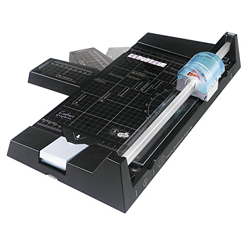 Rayher Clevercut 5-in-1 Schneidemaschine, A3-A4-A5 Papierschneider mit Zusatzfunktionen
