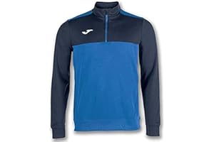 Joma- Sudadera para Hombre , 6XS - 3XL - Cálida y Transpirable, Evita entrada de Frío con Media Cremallera, Bajo y Puños en Rib - Winner