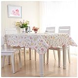❤ Estos manteles bellamente diseñados son un complemento perfecto para cualquier ocasión de comedor interior y exterior, ya sea con fines decorativos o funcionales (cafés, cenas, bodas, almuerzos, picnics, baby showers y más). Limpie rápidamente con un paño húmedo que se recomienda. Lavable a máquina en agua fría y ciclo suave.