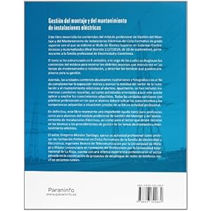 Gestión del montaje y mantenimiento de instalaciones eléctricas