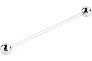 VINGVO Palo de solapa plateado, palillo de broche, accesorios de ropa, pasador de cuello de camisa, 2 piezas, 6 cm, broche de broche de clip para barra de pesas para hombres, amigos, niños, novio