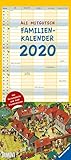 Ali Mitgutsch Familienkalender 2020 - Wandkalender - Familienplaner mit 5 Spalten - Format 22 x 49 cm: Rundherum in Stadt und Land by DUMONT Kalenderverlag, Ali Mitgutsch