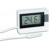 ARCELI Digital-Thermometer Mit Sonde - Präzise Temperaturmessung Für Kühlschrank & Aquarium
