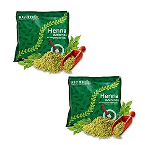 Richfeel Heena Mehendi Powder 100g each Buy 1 get 1