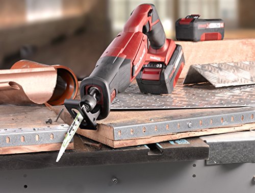 kwb AKKU-TOP Säbelsägeblatt 578500 (2 Stück, für Metall- und Holzbearbeitung, Bi-Metall, Länge 150/130) u.a. für Makita JR3050T, Einhell TC-AP 650 E - 3