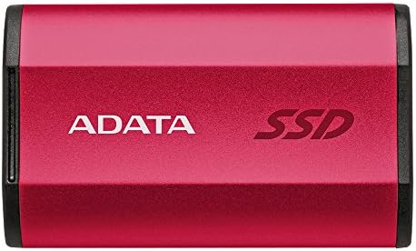 ADATA 256GB SOLID STATE DRIVE EXT SSD ASE730H-256GU31-CR SE730H RED