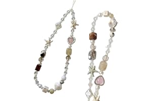 TSUOUKL 1Stück Perlen-Kamera-Handgelenkband, süßer Digitalkamera-Charm, Lanyard, Handy-Charms, Gurt, Anti-Verlust-Handschlaufe, Perlen-Kamerakette für Handytasche, Schlüsselanhänger