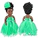 Produktbild Theshy Spiele Kinder Erwachsenen PäDagogisches Entwicklungs Spielzeug FüR Babyspielzeug Squeeze Toy Schwarze MäDchenpuppen Afrikanische Amerikanische Spielpuppen Lebensechte 45Cm