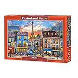 puzzle 500 piezas chile Número de piezas: 500 CASTORLAND Streets of Paris 500 pcs Puzzle - Rompecabezas (Puzzle Rompecabezas, Ciudad, Niños y Adultos, Niño/niña, 9 año(s), Interior)