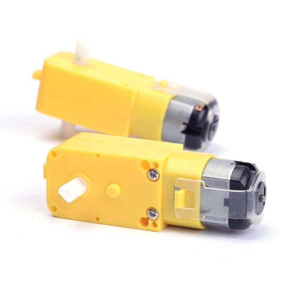 Robocraze Dual Shaft BO motor with wheel (4 Pcs each) - Image 3