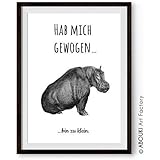 ABOUKI lustiger Kunstdruck - ungerahmt - 