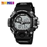 Easy Go Shopping Mode Herrenuhr Outdoor-Sportarten wasserdicht und stoßfest Multi-Funktions-populäre elektronische Uhr (Color : 5)