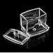 FACILLA® Clear Acrylic Cotton Swab Makeup Case Stick Box Storage Stand Rack [Misc.]