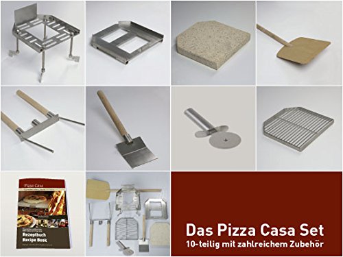 Pizza Casa Set für Kamin Kaminofen und Kachelofen - 2