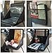Produktbild Youkap 35cm x 30.5cm x 3.5cm Faltbare Auto Rücksitz Speicher-Organisator mit Laptop-Halter Arbeitsplatte