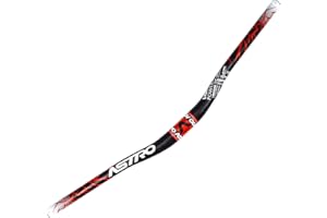 GRTE Manubrio Mountain Bike Leggero Aero Alluminio MTB Riser Bars 31.8×680/720/780mm Extra Lungo colorato Manubrio della Bicicletta