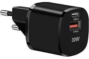 Ładowarka USB C 30 W, cshare GaN USB C Mini zasilacz PPS PD 3.0 wtyczka ładująca szybka ładowarka do Google Pixel 7 Pro, iPhone 14/14 Pro Max/13, Google Pixel 7/7 Pro/6/6 Pro/6a/Pixel 5, Galaxy S22