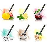 Wegwerf E Shisha 5 verschiedene Sorten gemischt e-Shisha elektronische Wasserpfeife Pen Stick Stift VAPOR in verschiedenen Geschmäckern bis zu 500 Züge neu Versand aus Deutschland -