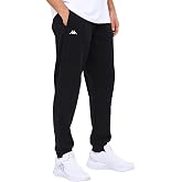 Kappa VRODELL - Pantalones Deportivos de ch&aacute;ndal para Hombre de Tela de Sudadera. para Deporte, Ocio y Fitness. Cintura con c
