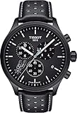 Tissot Chrono XL Herren-Armbanduhr 45mm Armband Leder Quarz T116.617.36.051.04