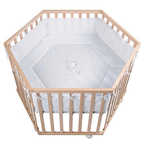 Preisvergleich Produktbild LITTLE WORLD Laufgitter Cosiplay Bio Buche