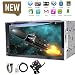 Produktbild Android 6.0 Quad Core 2 din Car DVD CD Player 7 inch Double Din Capacitive Multi-Touch Screen GPS Navigation Radio Stereo Support Bluetooth/SD/USB/FM/AM/WiFi/Mirror Link/Rear Camera