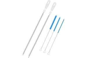 ONGNIUU 5 Pezzi Stura Lavandini e Scarichi, Incluse 2 Spazzole per Lavelli da 45 cm e 3 Diverse Spazzole per Bottiglie, Spazzole per la Pulizia dei Lavelli, per le Tubature e Gli Scarichi dei Lavelli